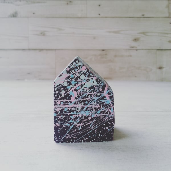 Miniature Wooden House, Expressionist House