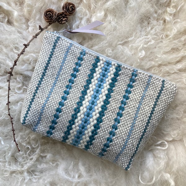 Wool Pouch - Teal