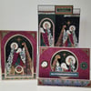 Christmas Cards - Set of 3 Contemporary Style Nativity Cards