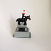 Glasgow's famous Duke of Wellington statue in Lego.