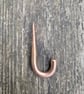 Small Copper Hook Hand Forged Hooks  Blacksmith made  kitchen Bathroom  Pot - Image 6