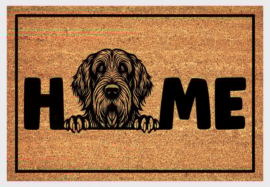Spinone Italiano Home Door Mat No.2 - Spinone Italiano Welcome Mat - 3 Sizes