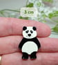 Handmade Panda Pin, Panda Gifts, Panda Brooch, Panda Jewellery - Image 4