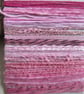Large Cochineal Natural Dye Rose Pink Textured Thread Pack - Image 2