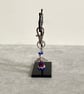 Handmade Guardian Angel Bag Charm in the Colours, Red, White & Blue - Image 4