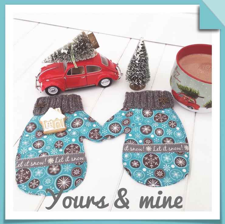 Digital PDF Sewing Pattern for Winter & Chr... - Folksy