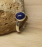 Adjustable Lapis Lazuli ring. September birthstone - Image 3