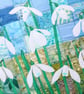 Snowdrop Cushion Pattern  - Image 2