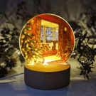 Waiting for Santa Paws LED Night Light