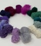 Small Thistle Mohair Wool Yarn Selection Pack for Wet Felting - Image 4
