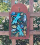 Dragonflies Clay Tile Hanging - Image 1