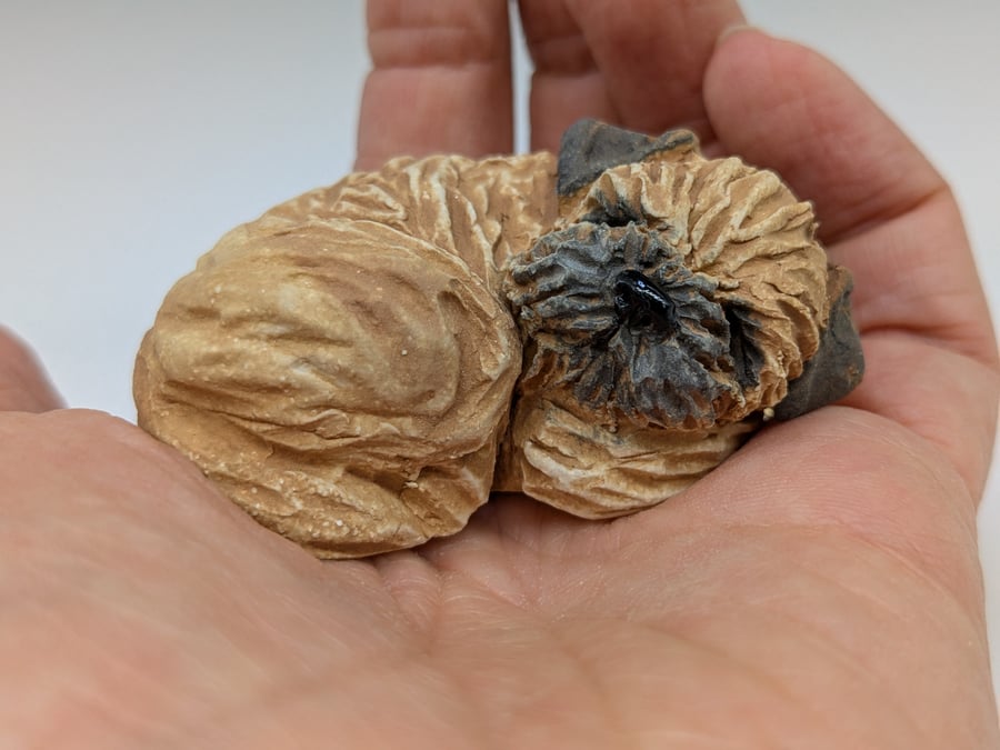 Sleepy Border Terrier Sculpture 2