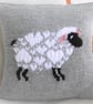 Knitting Pattern for "I Love Sheep" Cushion.  Digital Pattern - Image 7