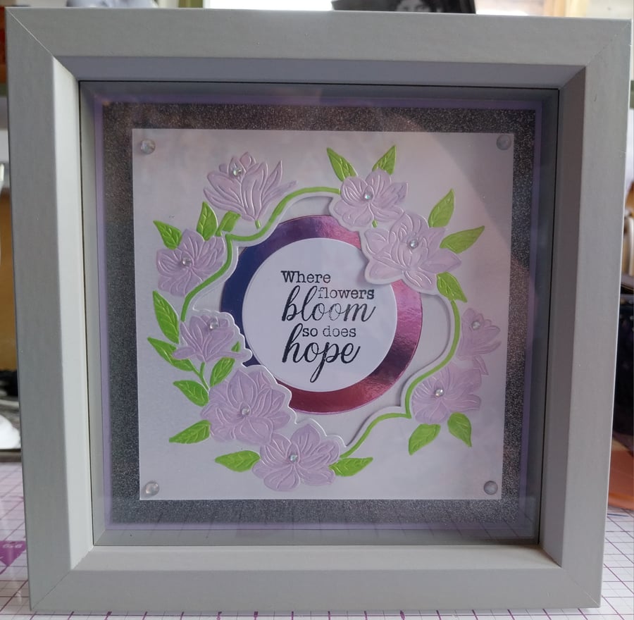 Floral Box Frame