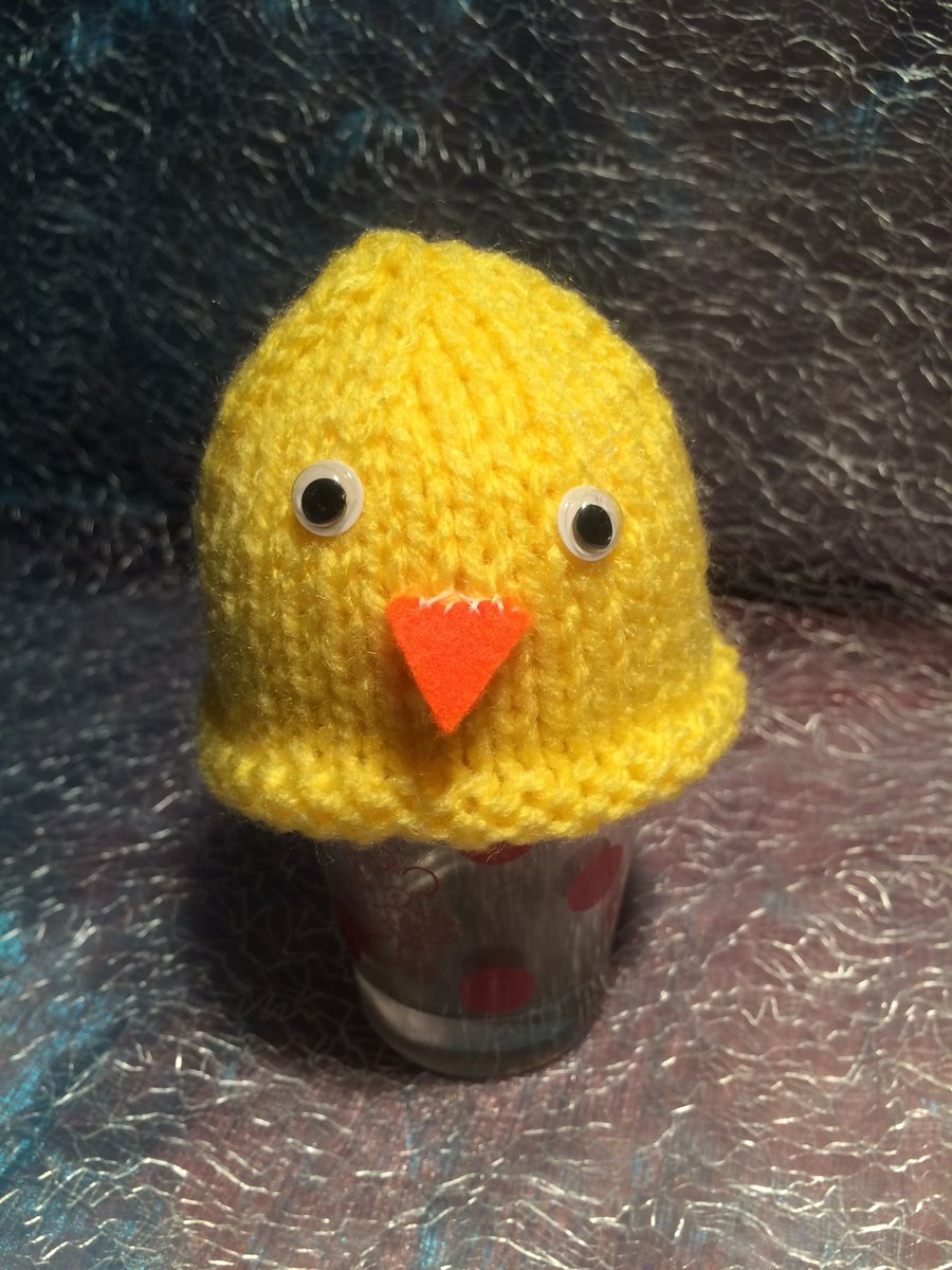 Little  Knitted Chick Egg Cosy