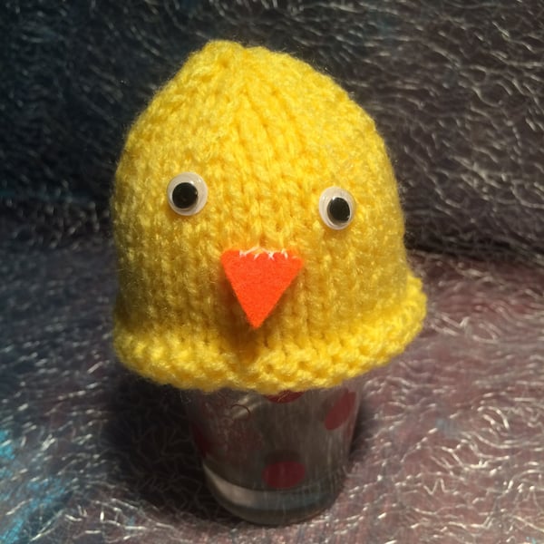 Little  Knitted Chick Egg Cosy