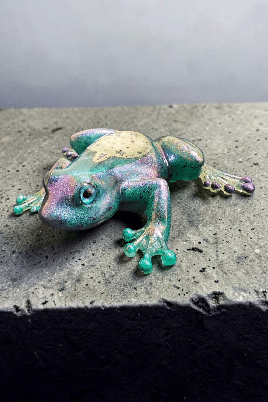 Celestial Drift Frog Ornament