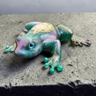 Celestial Drift Frog Ornament