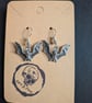 Bat Dangle Earrings - Handcrafted Gothic & Alternative Jewellery - Image 1