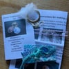 Kit to Make a Dorset Singleton Button in Liberty Print ‘Elysian Day’