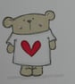 Little Bear Get Well Soon Card - Image 3