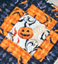 Pumpkin and Bats Fun Halloween Table Runner - Image 3
