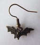 Bronze Coloured Bat Earrings  - Image 3