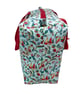 Large wash bag in Liberty cotton, floral toiletries bag with handles and pocket. - Image 6