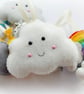 Felt Weather Garland. Handmade set of 8 felt decorations. - Image 6