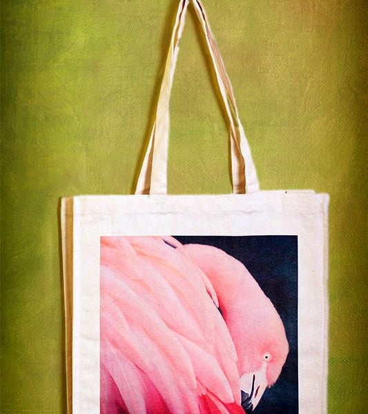 FLAMINGO - TOTE BAGS INSPIRED BY NATURE FROM LISA COCKRELL PHOTOGRAPHY