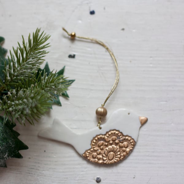 Gold Bird Decoration