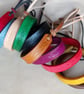 Friendship Bracelet, Custom Leather Bracelet for Women, Men and Children, Hand T - Image 4