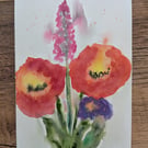Original flowers painting 