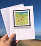 Grassland with Butterflies Birthday Card - Image 2