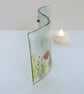 Fused Glass Fish Suncatcher: Tropical Tealight Ornament - Image 2
