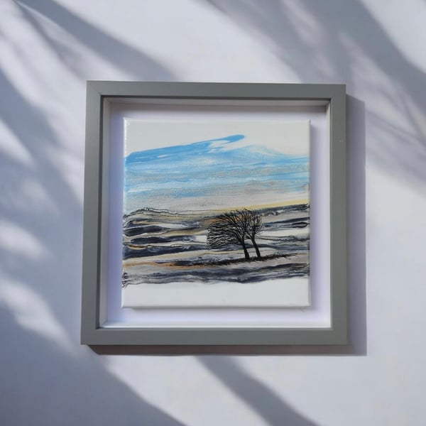 Northumberland hills - Blustry winter day 