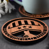 Individual Huddersfield Town coaster. Huddersfield Town fans. HTFC lovers.