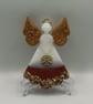 Imperfect Edition Red & Green Angels – Christmas Hanging Decoration - Image 3