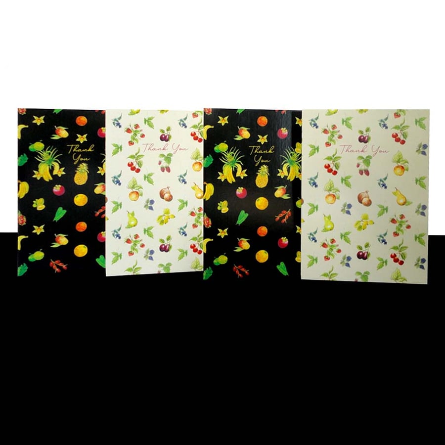 Forbidden Fruit – Thank You Card – Pack of Four Cards.