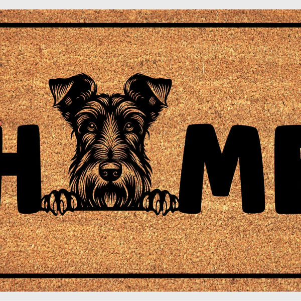 Scottish Deerhound Dog Home Door Mat - Welcome Mat - 3 Sizes