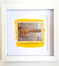 Spectacled Bear; framed image, mounted and printed on card and handmade paper - Image 1
