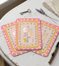 A Gift Just for You - Patterned Gift Enclosure Postcard & Note Cards