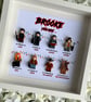 Stranger Things Customised 8 Figure Minifigure Frame - Image 2