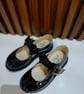 Castino Kids Classic Black Leather Shoes