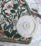 Two Hanging Rabbit Decorations One Liberty Fabric and One Linen Fabric  - Image 4