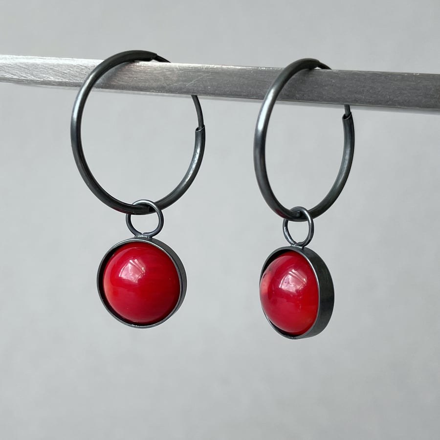 Dangle Cherry Earrings