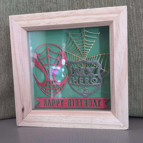 BOXED  FRAMES  WITH SCENE