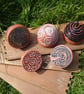 Primeval Forest  terracotta Finger labyrinth double-sided ergonomic fidget - Image 9