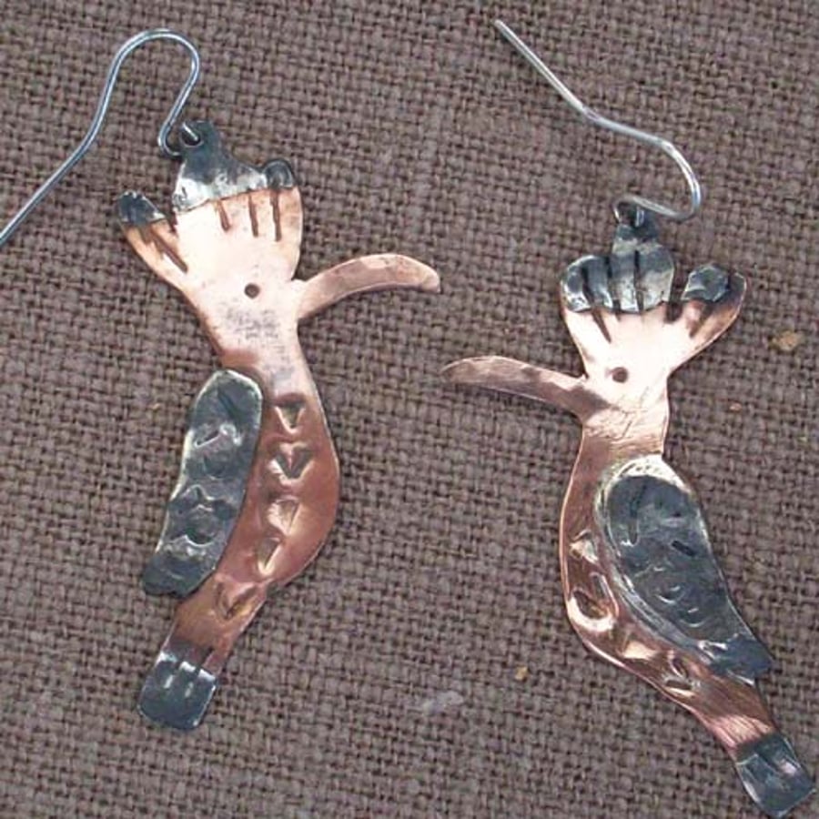 Hoopoe Earrings