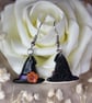 Spellbound Witch Hat Earrings - Image 2